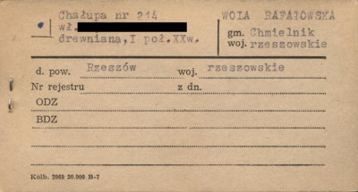 chałupa, skan 1