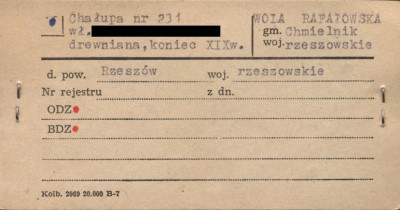 chałupa, skan 1
