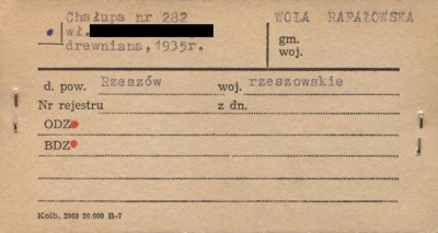 chałupa, skan 1