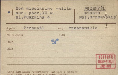 dom mieszkalny - willa, skan 1