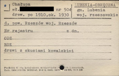 chałupa, skan 1