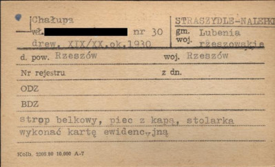 chałupa, skan 1
