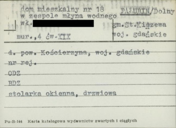 dom mieszkalny w zespole młyna wodnego, skan 1