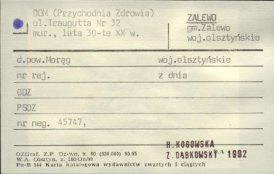 dom (Przychodnia Zdrowia), skan 1