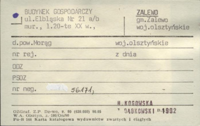 budynek gospodarczy, skan 1