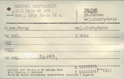 budynek gospodarczy, skan 1