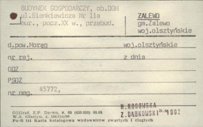 budynek gospodarczy, ob. dom, skan 1