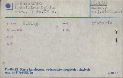 leśniczówka, skan 1