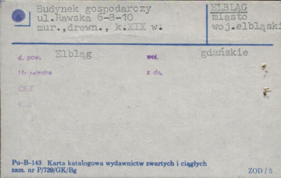 budynek gospodarczy, skan 1