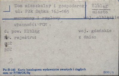 dom mieszkalny i gospodarczy, skan 1