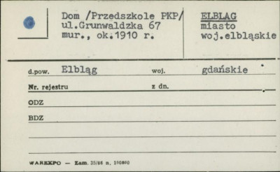 dom /przedszkole PKP/, skan 1