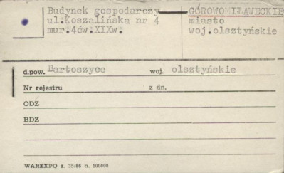 budynek gospodarczy, skan 1