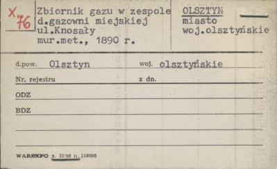zbiornik gazu w zespole d. gazowni miejskiej, skan 1