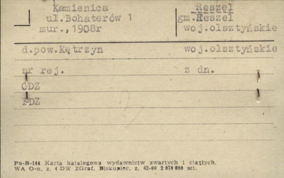 kamienica, skan 1