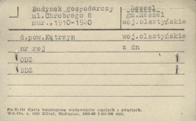 budynek gospodarczy, skan 1