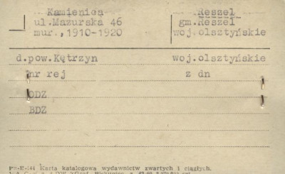 kamienica, skan 1