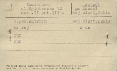 kamienica, skan 1