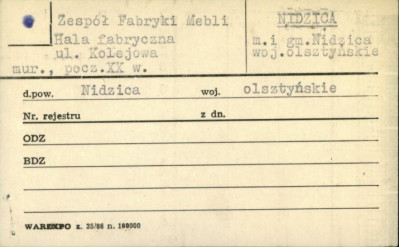zespół fabryki mebli, hala fabryczna, skan 1