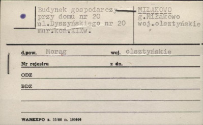 budynek gospodarczy, skan 1
