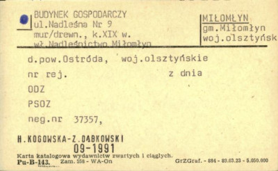 budynek gospodarczy, skan 1