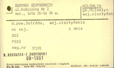 budynek gospodarczy, skan 1