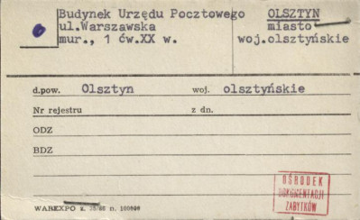 budynek urzędu pocztowego, skan 1