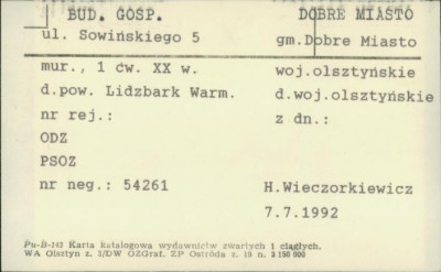 budynek gospodarczy, skan 1