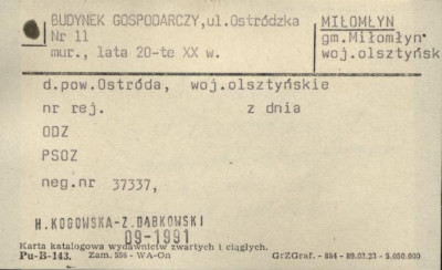 budynek gospodarczy, skan 1