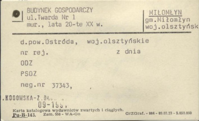 budynek gospodarczy, skan 1