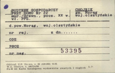 budynek gospodarczy, skan 1