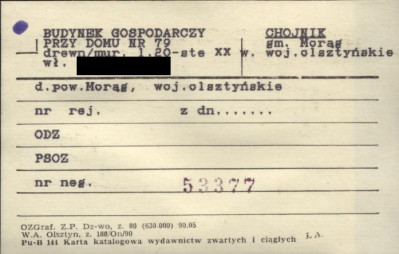 budynek gospodarczy, skan 1