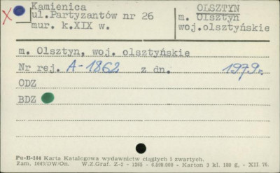 kamienica, skan 1