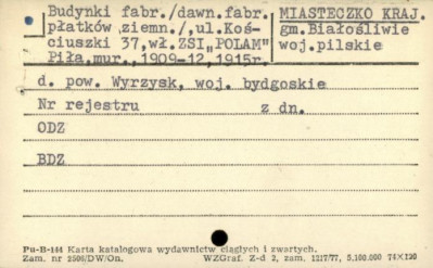 budynki fabr. (dawn. fabr. płatków ziemn.), skan 1