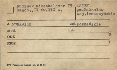 budynek mieszkalny, skan 1