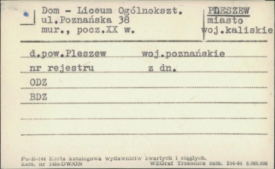 dom - liceum ogólnokszt., skan 1