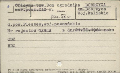 dom ogrodnika, skan 1