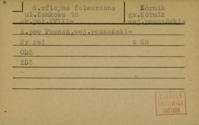 oficyna folwarczna, skan 1
