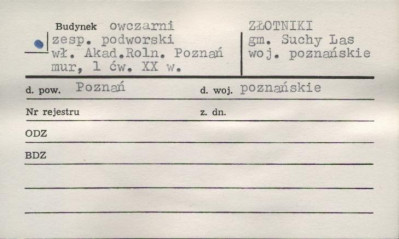 budynek owczarni, zesp. podworski, skan 1