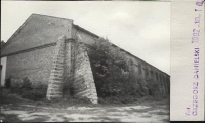 budynek stodoły, ob. magaz. zesp. podworski, skan 2