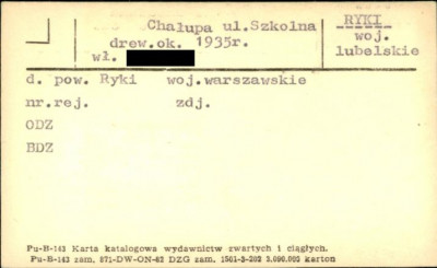 chałupa, skan 1