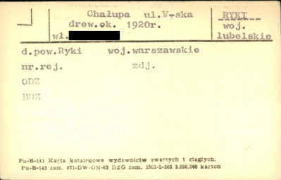chałupa, skan 1