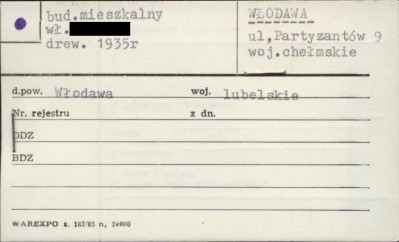 budynek mieszkalny, skan 1