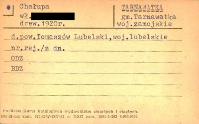 chałupa, skan 1