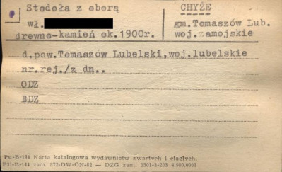 stodoła z oborą, skan 1