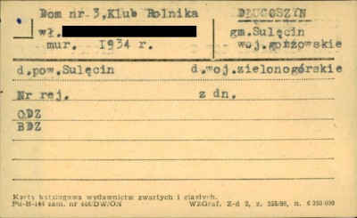 dom, Klub Rolnika, skan 1