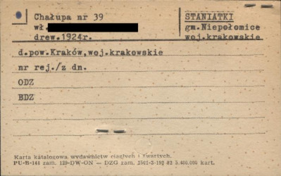 chałupa, skan 1