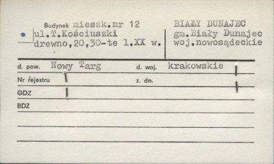 budynek mieszkalny, skan 1