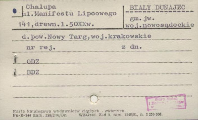 chałupa, skan 1