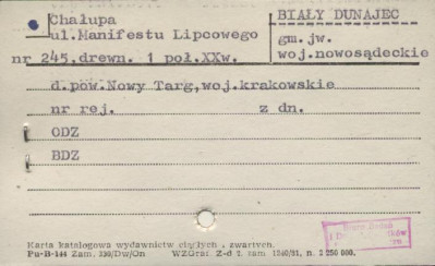 chałupa, skan 1
