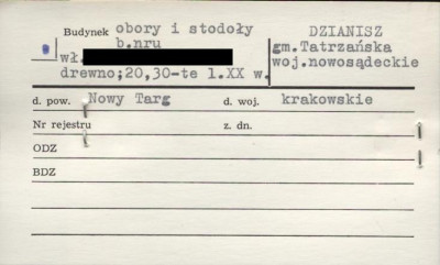 budynek obory i stodoły, b. nru, skan 1